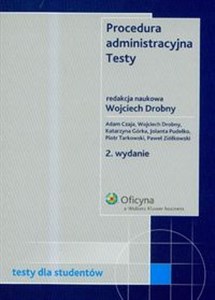 Obrazek Procedura administracyjna Testy