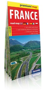 Bild von Francja mapa samochodowa 1:1 050 000