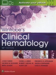 Bild von Wintrobe's Clinical Hematology ourteenth edition