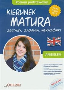 Obrazek Kierunek matura Angielski Zestawy zadania wskazówki + CD Poziom podstawowy