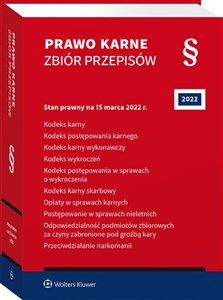 Obrazek Prawo karne Zbiór przepisów