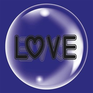 Obrazek Balon 45cm Love TUBAN