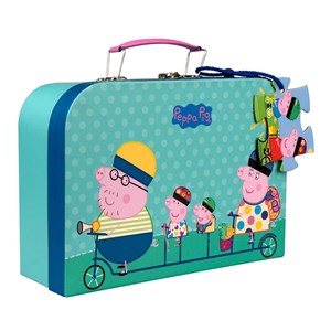 Bild von Puzzle dla dzieci w walizce 26el Świnka