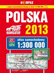 Obrazek Polska Atlas samochodowy 1:300 000