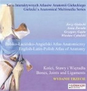 Bild von Kości, stawy i więzadła Polsko-łacińsko-angielski atlas anatomiczny