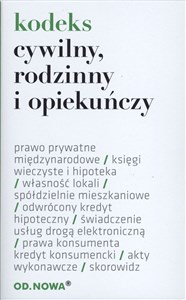 Bild von Kodeks cywilny, rodzinny i opiekuńczy