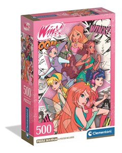 Obrazek Puzzle 500 Compact Winx 35154