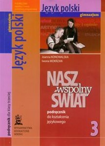 Bild von Nasz wspólny świat 3 Język polski podręcznik do kształcenia językowego Gimnazjum