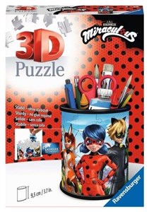 Bild von Puzzle 3D 54 Przybornik Miraculous