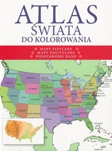 Obrazek Atlas świata do kolorowania