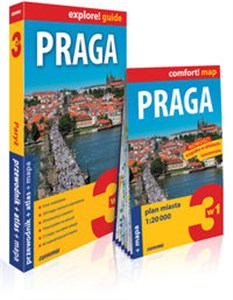 Bild von Praga explore! guide 3w1 Przewodnik + atlas + mapa