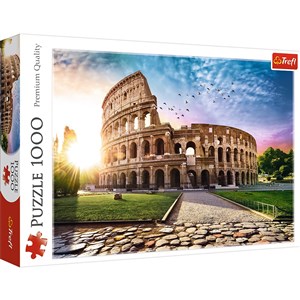 Obrazek Puzzle 1000 Koloseum w promieniach słońca