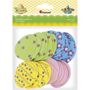 Bild von Naklejki piankowe pisanki mix 24szt