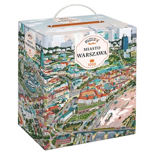 Obrazek Puzzlove CzuCzu Miasto Warszawa 1000