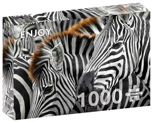 Bild von Puzzle 1000 Zebry