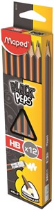 Bild von Ołówek z gumką Blackpeps 12 sztuk