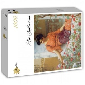 Bild von Puzzle 1000 Letnie kwiaty, Godward
