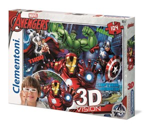 Obrazek Puzzle 3D Vision Avengers 104
