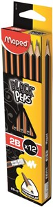 Bild von Ołówek z gumką Blackpeps 12 sztuk