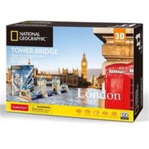Obrazek Puzzle 3D National Geographic London Tower Bridge