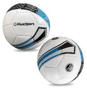 Obrazek Piłka siatkowa Max Sport biało-czarno-niebieska