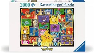 Bild von Puzzle 2000 Pokemon