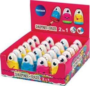 Bild von Temperówka z gumką i pojemnikiem mix