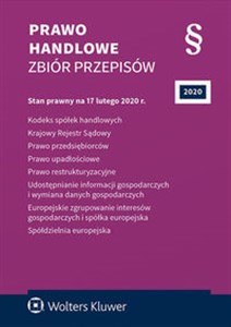 Obrazek Prawo handlowe Zbiór przepisów