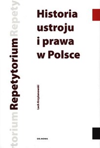 Bild von Historia ustroju i prawa w Polsce Repetytorium