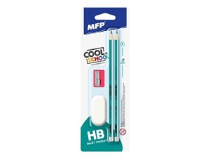 Obrazek Ołówki trójkątne M HB 2szt