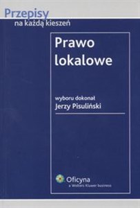 Obrazek Prawo lokalowe Stan prawny: 1.01.2008 r.