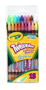Obrazek Crayola Kredki ołówkowe Twstables 18
