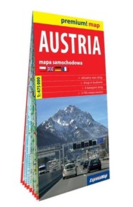 Bild von Austria mapa samochodowa w kartonowej oprawie;  1:475 000