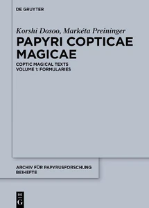 Bild von DOSOO, K: PAPYRI COPTICAE MAGICAE