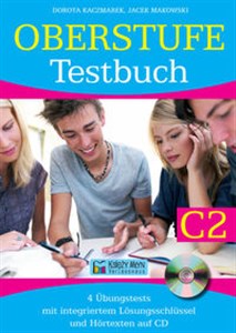 Bild von Oberstufe Testbuch z płytą Cd 4 Übungstests mit integriertem Lösungsschlüssel und Hörtexten auf CD