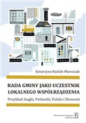 Książka : Rada gminy... - Katarzyna Radzik-Maruszak
