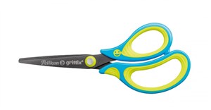 Bild von Nożyczki Griffix ergonomiczne szpiczaste neon blue