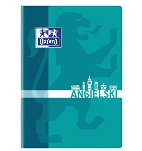 Obrazek Zeszyt A5/60K kratka Angielski (5szt) OXFORD