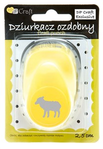 Obrazek Dziurkacz ozdobny Owieczka 2,5cm mix