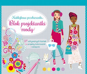 Obrazek Naklejkowe przebieranki. Blok projektantki mody