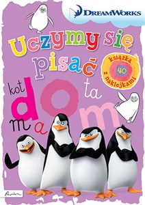 Bild von UCZYMY SIĘ PISAĆ KSIĄŻKA Z NAKLEJKAMI DREAMWORKS