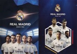 Obrazek Teczka z gumką A4 Real Madrid 10 sztuk mix