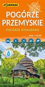 Bild von Pogórze Przemyskie, Pogórze Dynowskie mapa laminowana