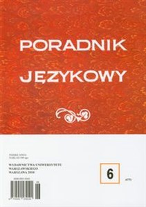 Obrazek Poradnik językowy 6/2010