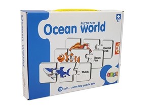 Bild von Puzzle edukacyjne ocean 10el