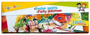 Bild von Farby plakatowe Gimboo 12x20ml