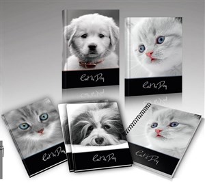 Bild von Zeszyt A5/16K kratka Cat&Dog (20szt)