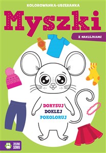 Obrazek Kolorowanka-ubieranka Myszki