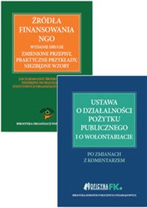 Bild von Źródła finansowania NGO / Ustawa o działalności pożytku publicznego i o wolontariacie pakiet