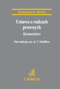 Obrazek Ustawa o radcach prawnych Komentarz